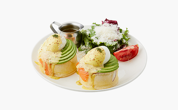 연어&아보카도 에그베네딕트