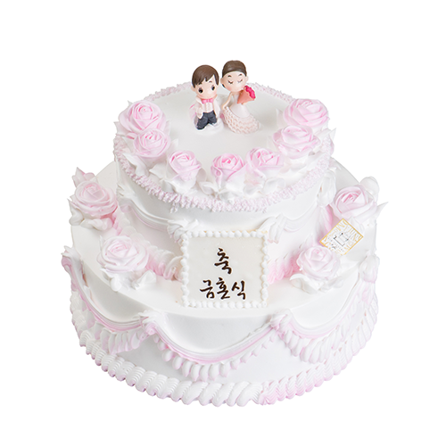 웨딩01_웨딩케이크 5호 2단 A